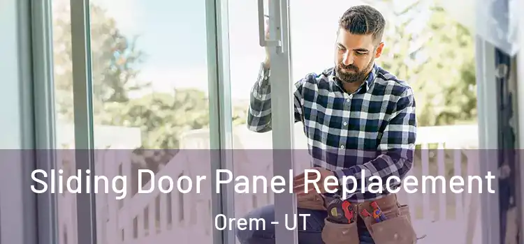  Sliding Door Panel Replacement Orem - UT